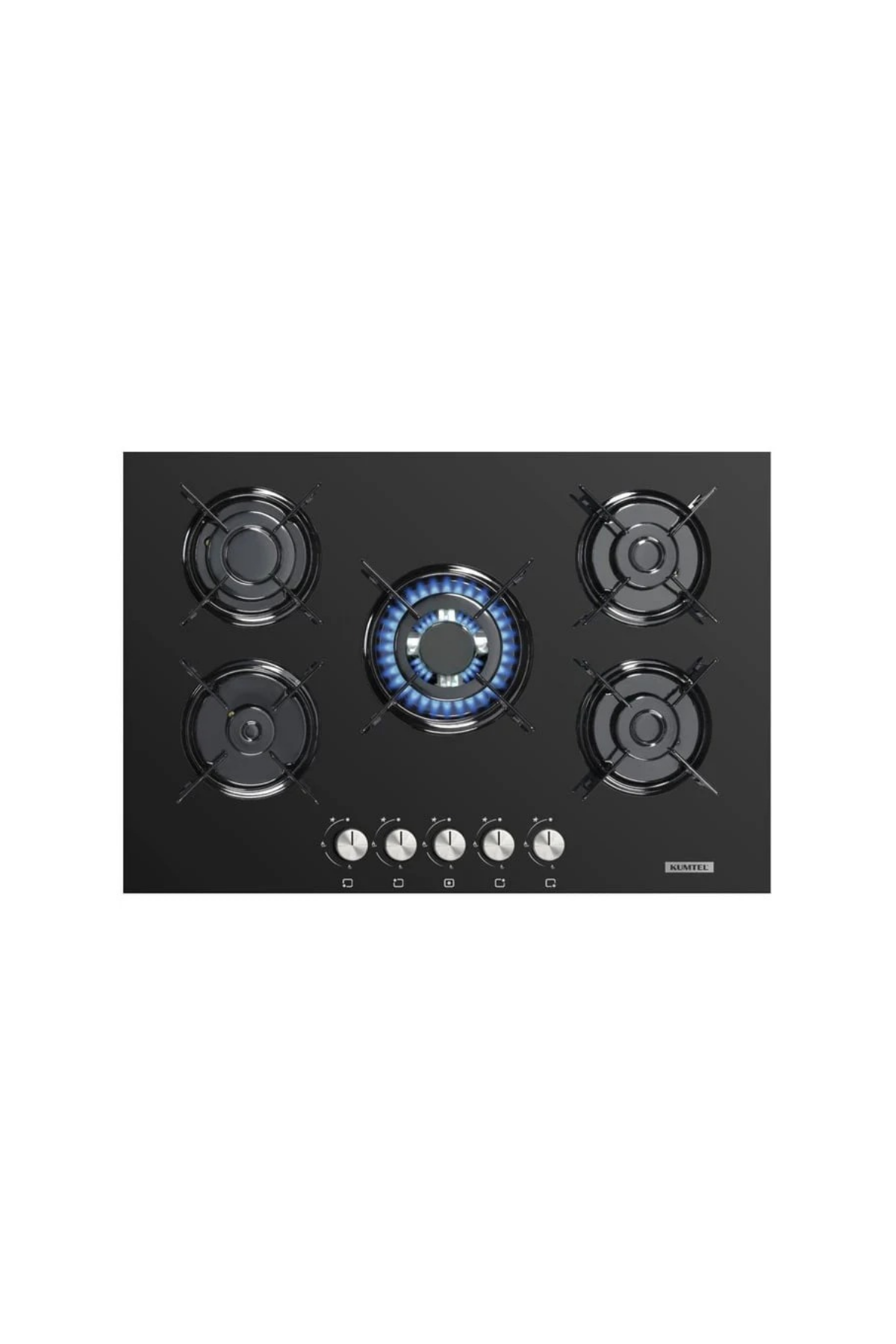 Kumtel 50-OAHDFS Siyah Ankastre Ocak