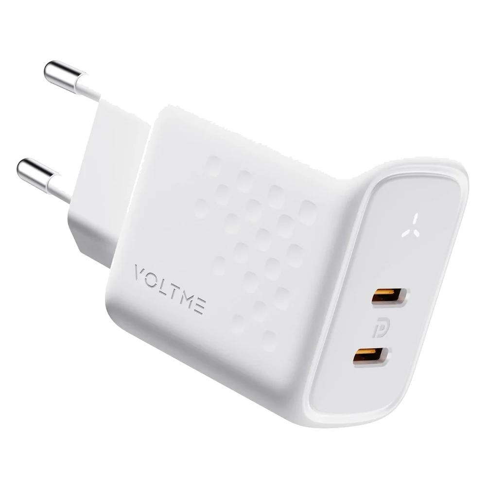 VOLTME V2112 Revo Beyaz 45W CC GaN Şarj Aleti