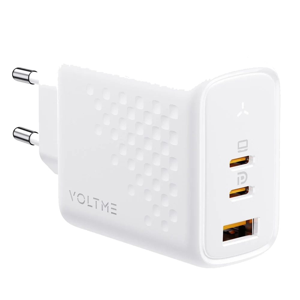 VOLTME V2024V1 Revo Beyaz 67W CCA GaN Şarj Aleti